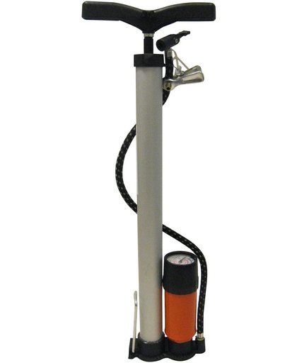Vloerpomp / fietspomp inclusief drukmeter/manometer