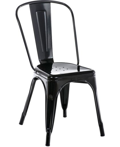 Clp Bezoekersstoel - BENEDIKT - zwart