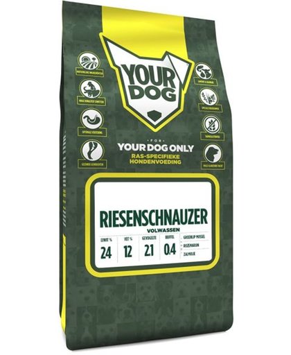 Yourdog riesenschnauzer hondenvoer volwassen 3 kg
