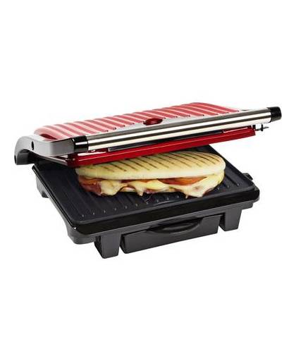 Bestron Panini grill ASW113R Tostiapparaat