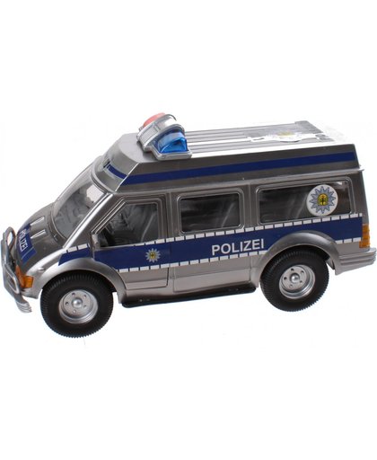 Jonotoys Politiewagen Duits Jongens 26 Cm Zilver