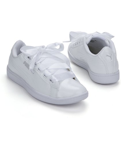 PUMA Vikky Ribbon P Sneakers Dames - White-White