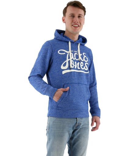 Jack & Jones sweater jorpanther hoodie blauw_M, maat M
