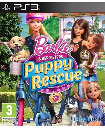 Sony Barbie and Her Sisters Puppy Rescue, PS3 Basis PlayStation 3 video-game