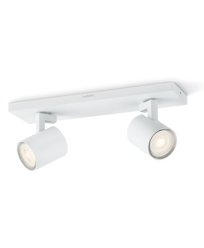 Philips myLiving 5309231P0 verlichting spot Wit Surfaced lighting spot Geschikt voor gebruik binnen GU10 3,5 W A++