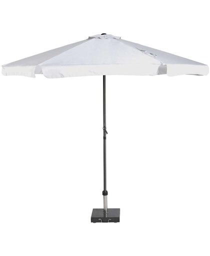 Platinum parasol Antigua rond 300 cm wit