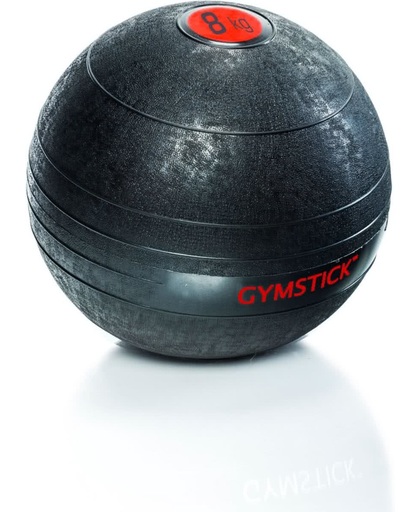 Gymstick - Slam Ball - Zwart/Rood - 8kg
