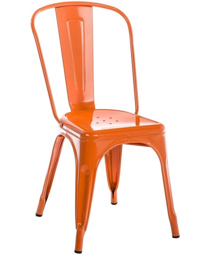 Clp Bezoekersstoel - BENEDIKT - oranje