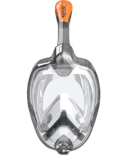 Seac Unica Snorkelmasker Zwart/Oranje L/XL