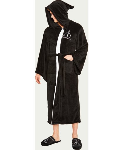 Badjas Harry Potter "Deathly Hallows" long version hooded oversized