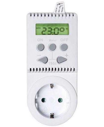 Thermostaat voor elektrische verwarming contactdoos infrarood panelen TS05 401415