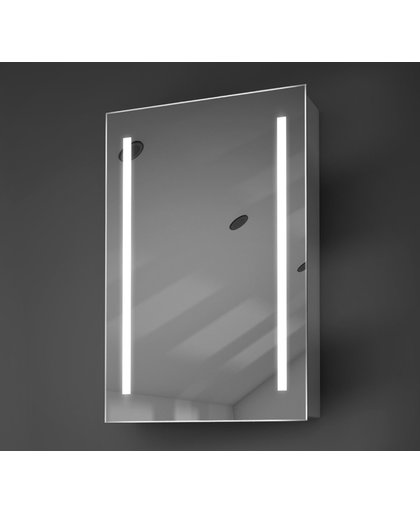 Design badkamer spiegelkast met verlichting en spiegelverwarming 40 cm