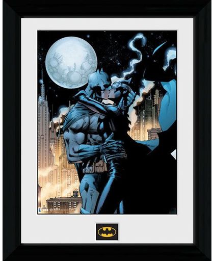 BATMAN - Collector Print 30X40 - Batman Moonlit Kiss