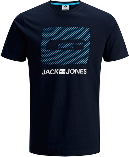 Jack & Jones Core Mirko  Sportshirt casual - Maat L  - Mannen - navy