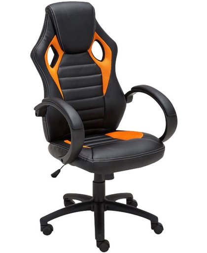 Clp Racing bureaustoel  SPEED Sport seat Racing - Gaming chair - oranje