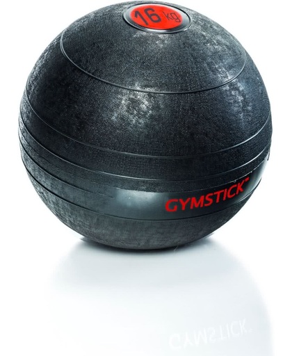 Gymstick - Slam Ball - Zwart/Rood - 16kg
