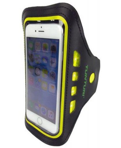 Tunturi Sport Telefoonarmband - Sportarmband - Hardloop armband - Smartphone armband - met Ledverlichting Geel