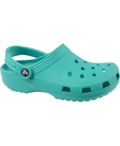 Crocs Classic slippers Slippers - Maat 36/37 - Unisex - blauw/groen