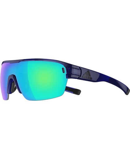 adidas Sport Zonyk Aero S - Sportbril - Lenscat. 3 - ☀ - Blue Mirror/Blue Shiny