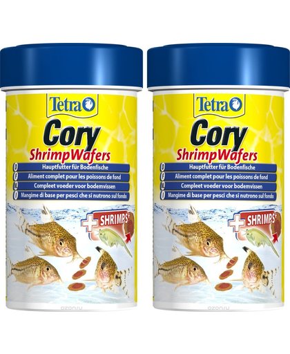 Tetra voer voor cory's en bodemvissen 250  ml - 2 verpakkingen