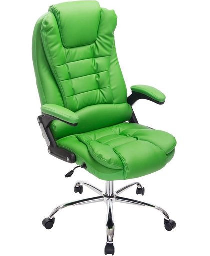 Clp Managerstoel - directiestoel THOR  bureaustoel - ergonomisch, belastbaar tot 150 kg - groen