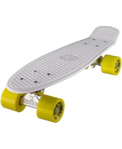 Penny Skateboard Ridge Retro Skateboard White/Yellow