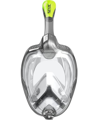 Seac Unica Snorkelmasker Zwart/Lime S/M