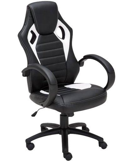 Clp Racing bureaustoel  SPEED Sport seat Racing - Gaming chair - wit