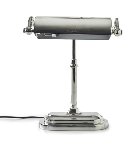 Riviera Maison - Oval Office Desk Lamp - Bureaulamp - Zilver