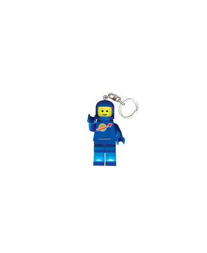 LEGO astronaut sleutelhanger blauw 7 cm