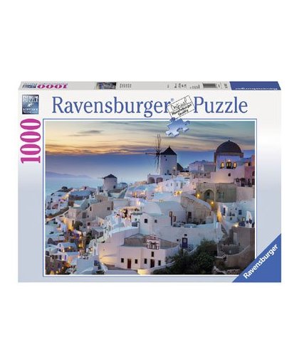 Ravensburger puzzel Avond in Santorini - 1000 stukjes
