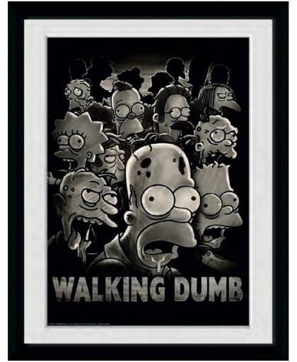 Merchandising SIMPSONS - Collector Print 30X40 - The Walking Dumb