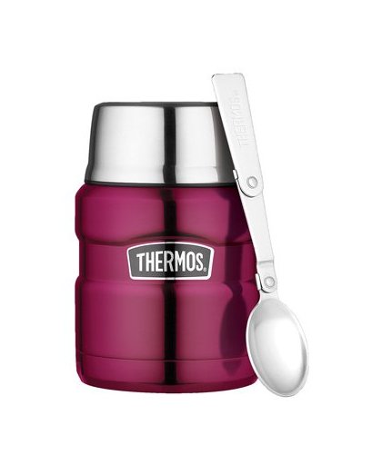 Thermos King voedseldrager - 0,45 l - framboos