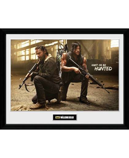 Merchandising THE WALKING DEAD - Collector Print 30X40 - Rick and Daryl Hunt