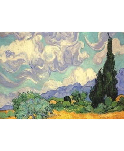 Puzzel Cipressen,Vincent van Gogh 1000 Stukjes Piatnik 539145