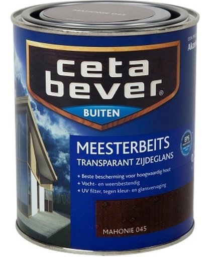 Cetabever Transparante Meesterbeits - 0,75 liter - Mahonie