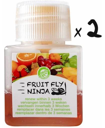 Fruitvliegjes vanger 2-pack FRUIT FLY NINJA