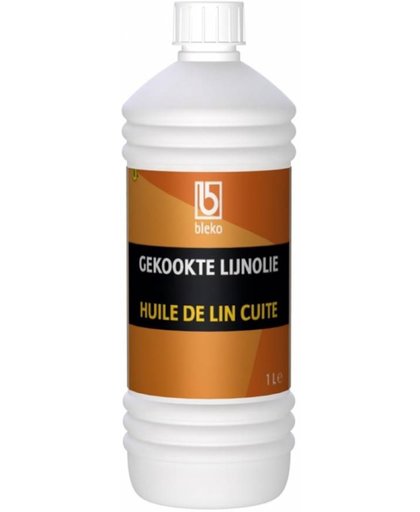 Gekookte lijnolie - 1 liter hardhout beschermer
