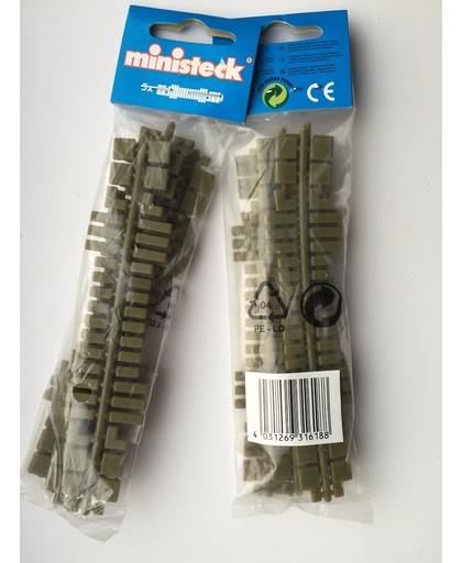 Ministeck aanvulling goud - groen kleurcode 31618 - 5 strips in verpakking