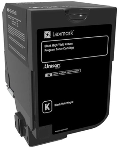 Lexmark 74C2HK0 tonercartridge 20000 pagina's Zwart