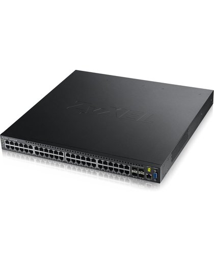 ZyXEL XGS3700-48 Beheerde netwerkswitch L2+ Gigabit Ethernet (10/100/1000) Zwart