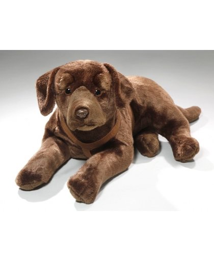 Bruine knuffel Labrador hond 50 cm
