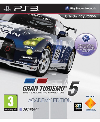 Sony Gran Turismo 5: Academy Edition, PS3 PlayStation 3 Meertalig video-game