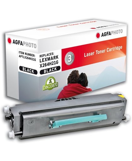 AgfaPhoto APTLX264H21G 9000pagina's Zwart toners & lasercartridge