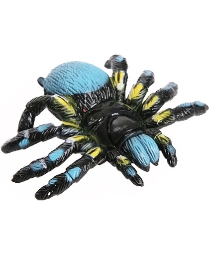 Halloween Plastic knijpdier blauwe spin