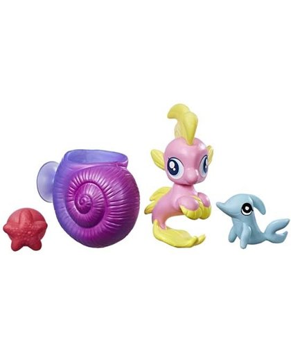 Hasbro Speelfiguur My Little Pony: Zeepony 9 Cm Roze/geel
