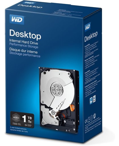 Western Digital Desktop Performance interne harde schijf HDD 1000 GB SATA III