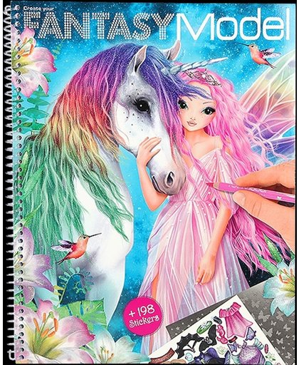 topmodel fantasymodel kleurboek+198 stickers