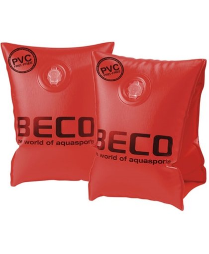 Beco SOFT Zwembandjes – Zwemvleugels zacht & comfortabel – Zwemarmbandjes PVC-vrij - Rood - Maat 00, geschikt voor kinderen tot 15 kilo