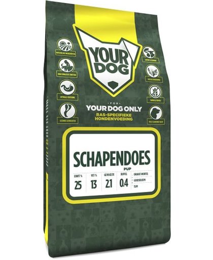 Yourdog Schapendoes Pup - 3 KG